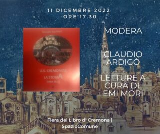 FIERA DEL LIBRO DI CREMONA 11/12/2022